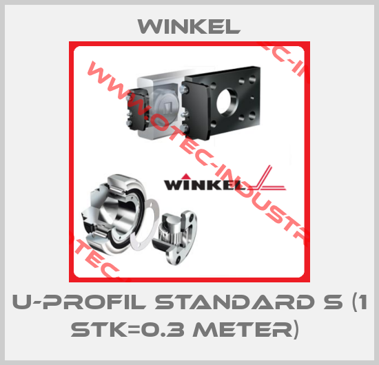 U-Profil Standard S (1 Stk=0.3 Meter) -big