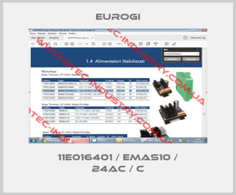 11E016401 / EMAS10 / 24AC / C-big
