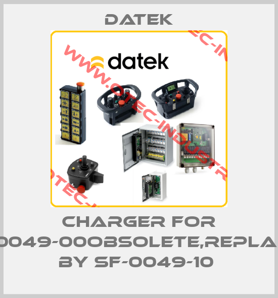 Charger for SF-0049-00obsolete,replaced by SF-0049-10 -big