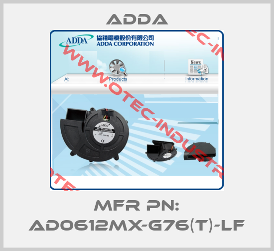 MFR PN: AD0612MX-G76(T)-LF-big