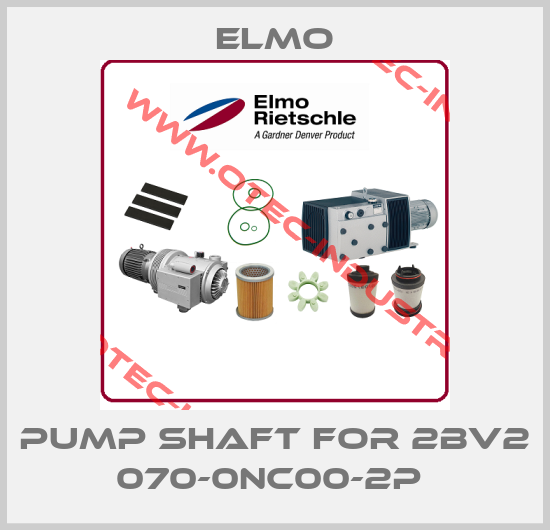 Pump shaft for 2BV2 070-0NC00-2P -big