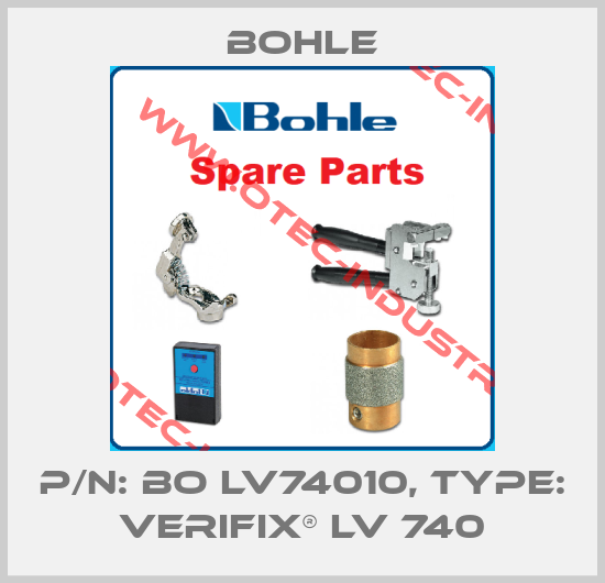 P/N: BO LV74010, Type: Verifix® LV 740-big