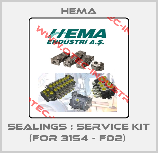 SEALINGS : SERVICE KIT (FOR 31S4 - FD2) -big