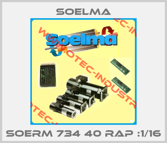SOERM 734 40 Rap :1/16-big