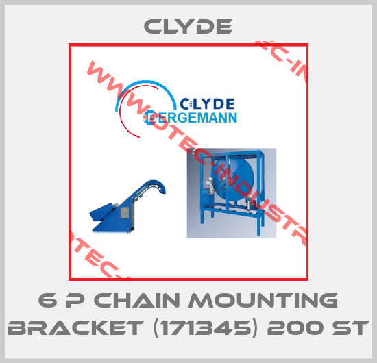 6 P chain mounting bracket (171345) 200 ST-big