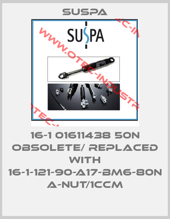 16-1 01611438 50N obsolete/ replaced with 16-1-121-90-A17-BM6-80N A-Nut/1ccm-big