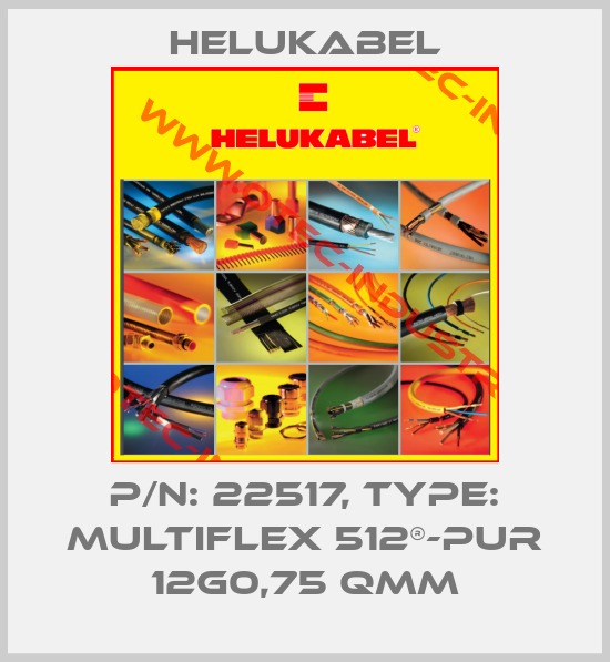 P/N: 22517, Type: MULTIFLEX 512®-PUR 12G0,75 QMM-big
