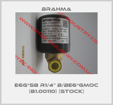 E6G*S8 R1/4" B/BE6*GMOC (81.00110) (stock)-big