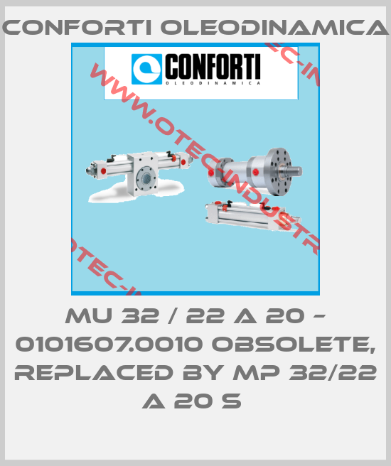 MU 32 / 22 A 20 – 0101607.0010 Obsolete, replaced by MP 32/22 A 20 S -big