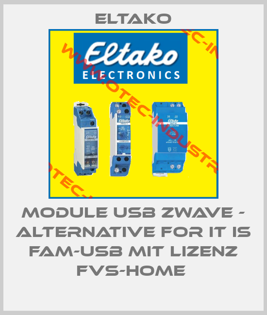 Module USB zwave - alternative for it is FAM-USB mit Lizenz FVS-Home -big
