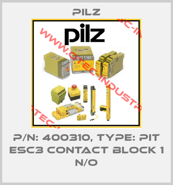 p/n: 400310, Type: PIT esc3 contact block 1 n/o-big
