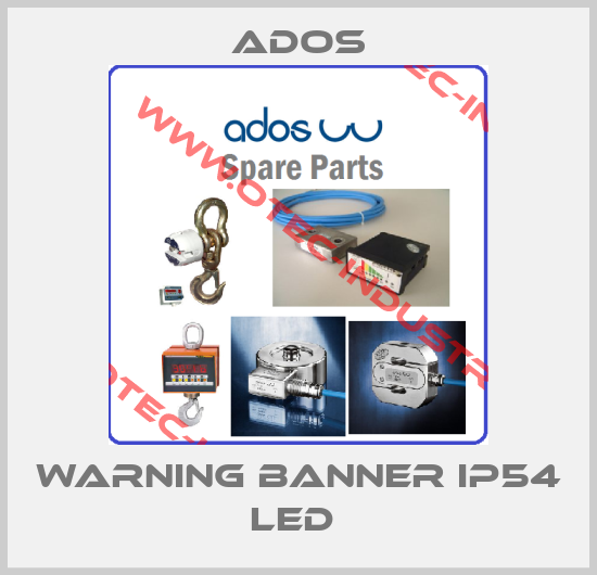 Warning banner IP54 LED -big