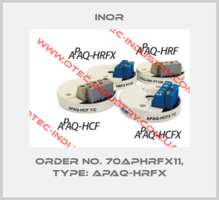 Order No. 70APHRFX11, Type: APAQ-HRFX-big