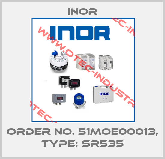 Order No. 51MOE00013, Type: SR535-big