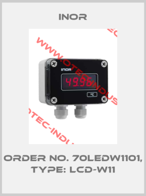 Order No. 70LEDW1101, Type: LCD-W11-big