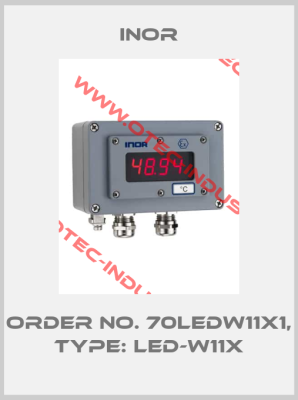 Order No. 70LEDW11X1, Type: LED-W11X-big