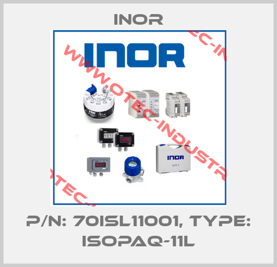 P/N: 70ISL11001, Type: IsoPAQ-11L-big