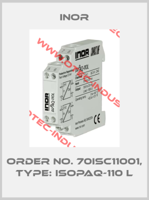 Order No. 70ISC11001, Type: IsoPAQ-110 L-big