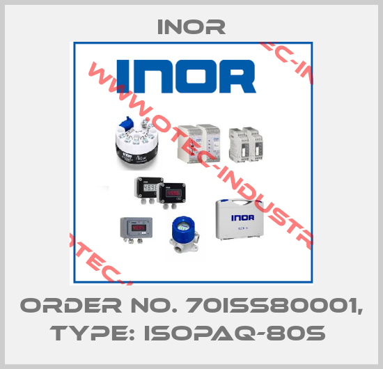 Order No. 70ISS80001, Type: IsoPAQ-80S -big