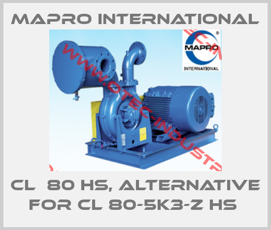 CL  80 HS, alternative for CL 80-5K3-Z HS -big