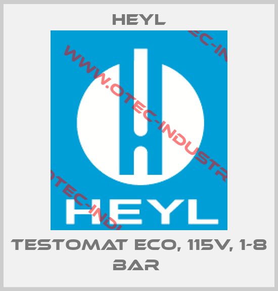 Testomat ECO, 115V, 1-8 bar -big