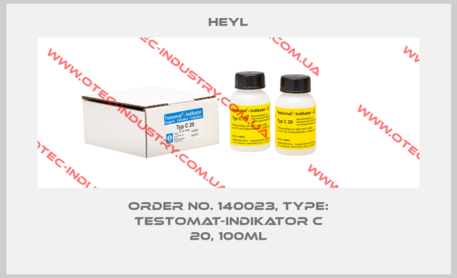 Order No. 140023, Type: Testomat-Indikator C 20, 100ml-big