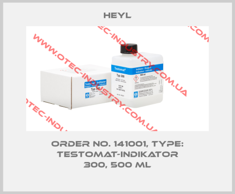 Order No. 141001, Type: Testomat-Indikator 300, 500 ml-big