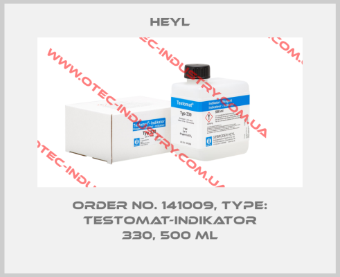 Order No. 141009, Type: Testomat-Indikator 330, 500 ml-big