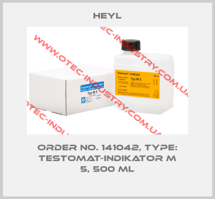 Order No. 141042, Type: Testomat-Indikator M 5, 500 ml-big