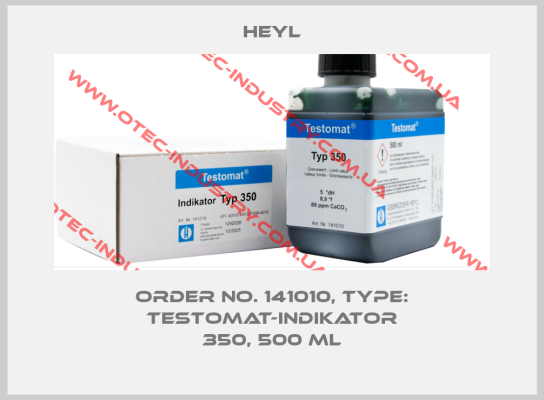 Order No. 141010, Type: Testomat-Indikator 350, 500 ml-big
