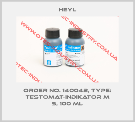 Order No. 140042, Type: Testomat-Indikator M 5, 100 ml-big