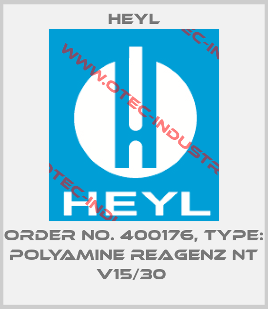 Order No. 400176, Type: Polyamine Reagenz NT V15/30 -big