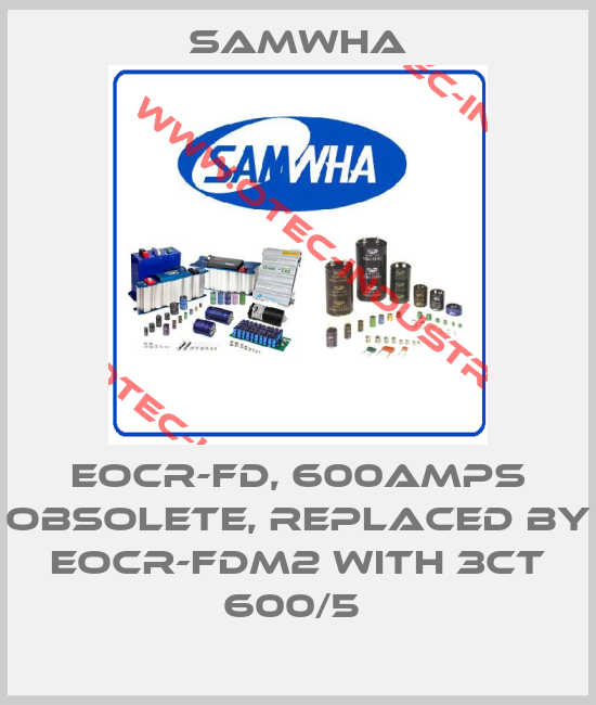 EOCR-FD, 600Amps Obsolete, replaced by EOCR-FDM2 with 3CT 600/5 -big