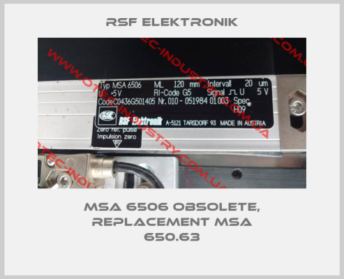 MSA 6506 obsolete, replacement MSA 650.63-big