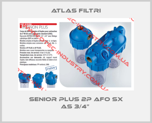 Senior Plus 2P AFO SX AS 3/4” -big