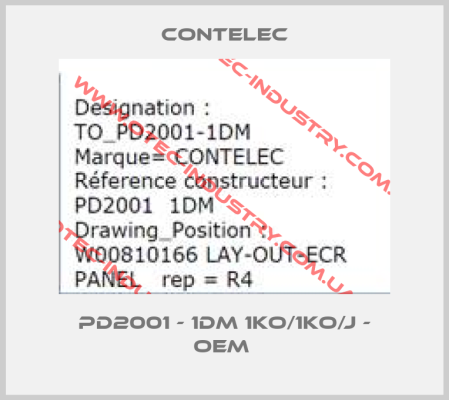 PD2001 - 1DM 1KO/1KO/J - OEM -big
