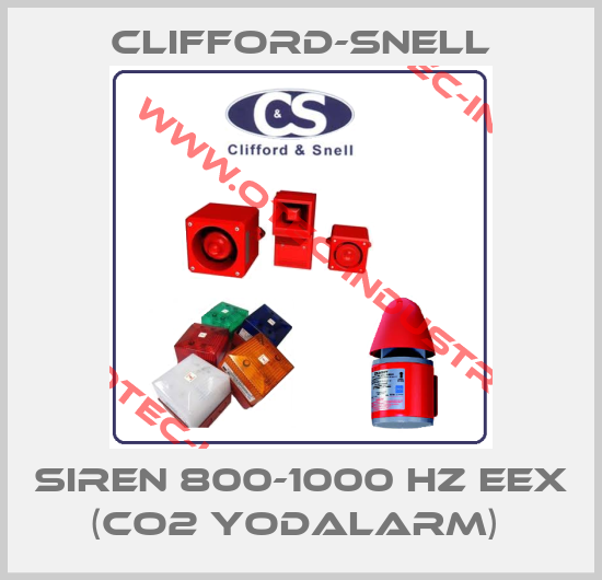 SIREN 800-1000 HZ EEX (CO2 YODALARM) -big