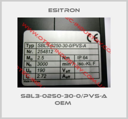 SBL3-0250-30-0/PVS-A oem -big