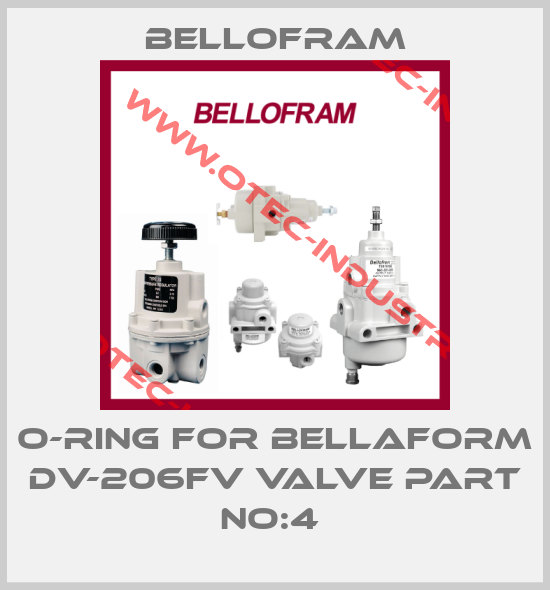 O-RING for Bellaform DV-206FV Valve Part No:4 -big