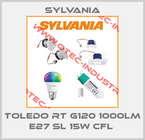 TOLEDO RT G120 1000LM E27 SL 15W CFL -big