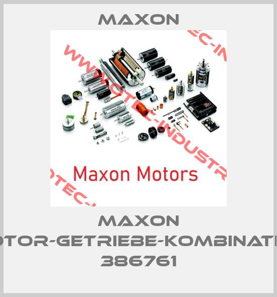 maxon Motor-Getriebe-Kombination 386761-big