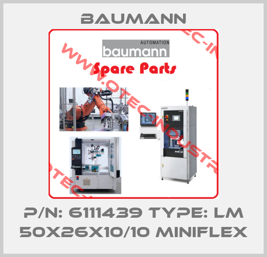 p/n: 6111439 type: LM 50X26X10/10 Miniflex-big
