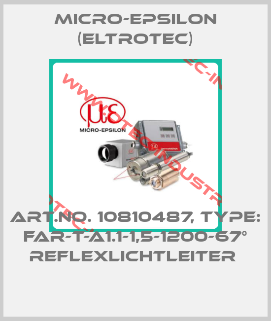 Art.No. 10810487, Type: FAR-T-A1.1-1,5-1200-67° Reflexlichtleiter -big