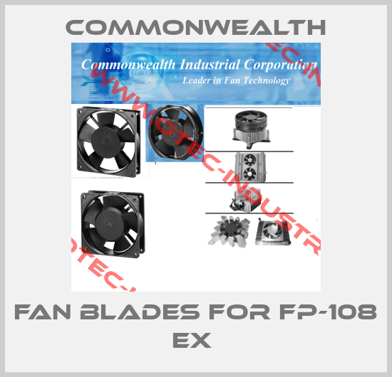 Fan blades for FP-108 EX -big