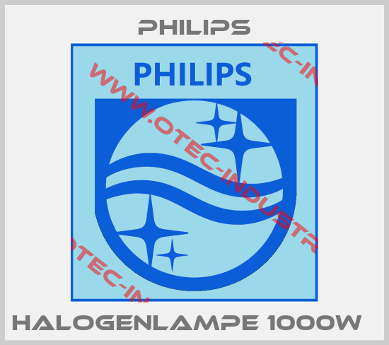Halogenlampe 1000W  -big