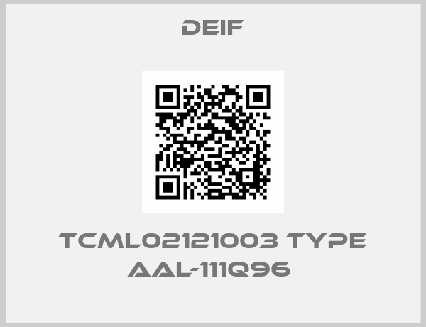 TCML02121003 TYPE AAL-111Q96 -big