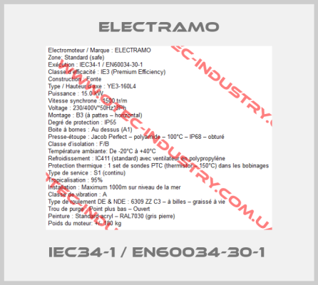 IEC34-1 / EN60034-30-1 -big
