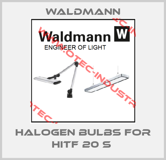 Halogen bulbs for HITF 20 S -big