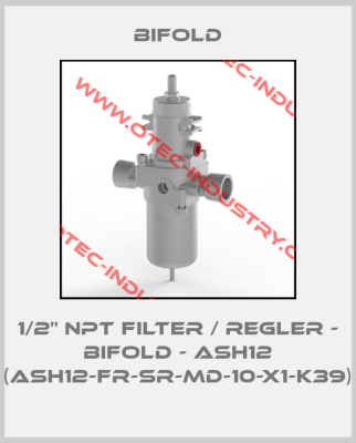 1/2" NPT Filter / Regler - Bifold - ASH12 (ASH12-FR-SR-MD-10-X1-K39)-big