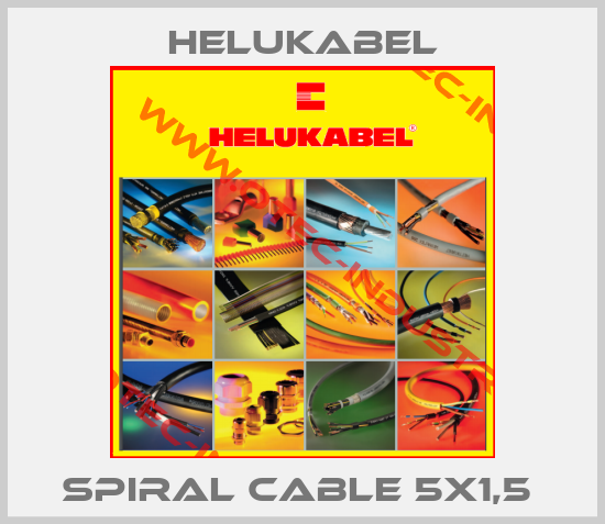 Spiral cable 5x1,5 -big